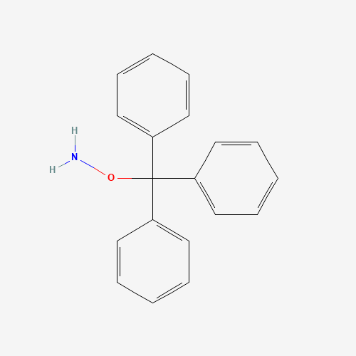 O-Tritylhydroxylamine (CAS: 31938-11-1) - Chemical Structure and Molecular Formula 
