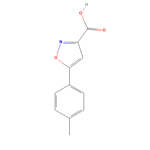 5-(4-Methylphenyl)isoxazole-3-carboxylic acid (CAS: 33282-21-2) - Related Chemical Product
