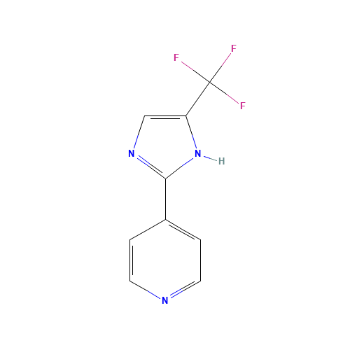 4-(4-(Trifluoromethyl)-1H-imidazol-2-yl)pyridine (CAS: 33468-83-6) - Related Chemical Product