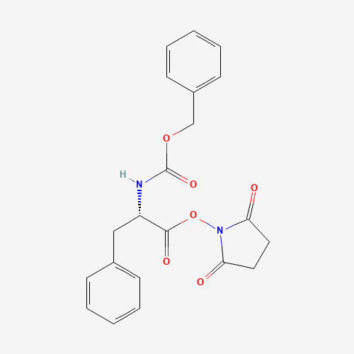 Z-PHE-OSU (CAS: 3397-32-8) - Chemical Structure and Molecular Formula 