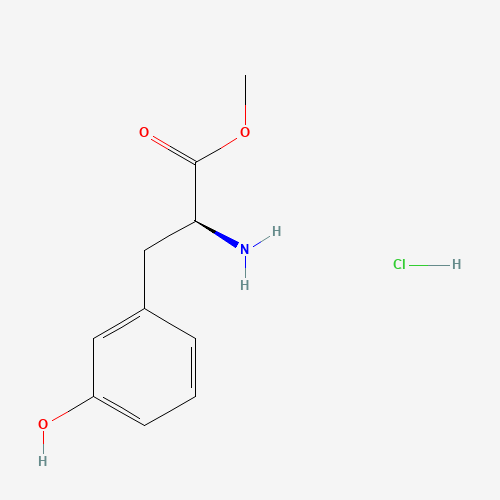 (S)-Methyl 2-amino-3-(3-hydroxyphenyl)propanoate hydrochloride (CAS: 34260-72-5) - Related Chemical Product