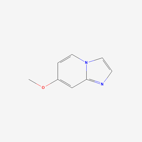 7-Methoxyimidazo[1,2-a]pyridine (CAS: 342613-71-2) - Chemical Structure and Molecular Formula 