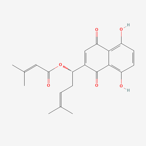 b,b-Dimethylacrylalkannin (CAS: 34539-65-6) - Related Chemical Product