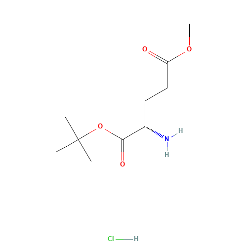 S)-1-tert-butyl 5-methyl 2-aminopentanedioate hydrochloride (CAS: 34582-33-7) - Related Chemical Product