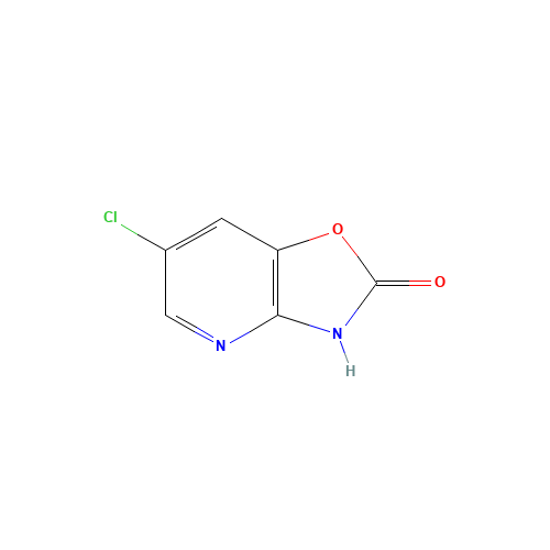 6-Chlorooxazolo[4,5-b]pyridin-2(3H)-one (CAS: 35570-68-4) - Chemical Structure and Molecular Formula 