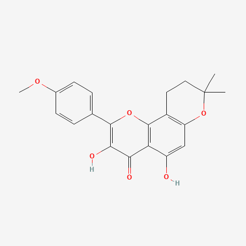 Anhydroicaritin (CAS: 38226-86-7) - Chemical Structure and Molecular Formula 