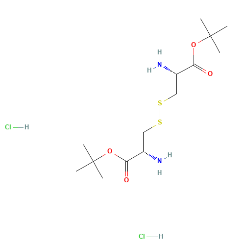 (2R,2'R)-Di-tert-butyl 3,3'-disulfanediylbis(2-aminopropanoate) dihydrochloride (CAS: 38261-78-8) - Related Chemical Product