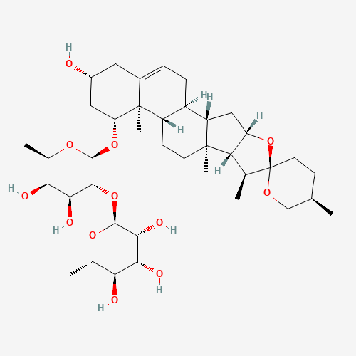 Ophiopogonin B (CAS: 38971-41-4) - Chemical Structure and Molecular Formula 