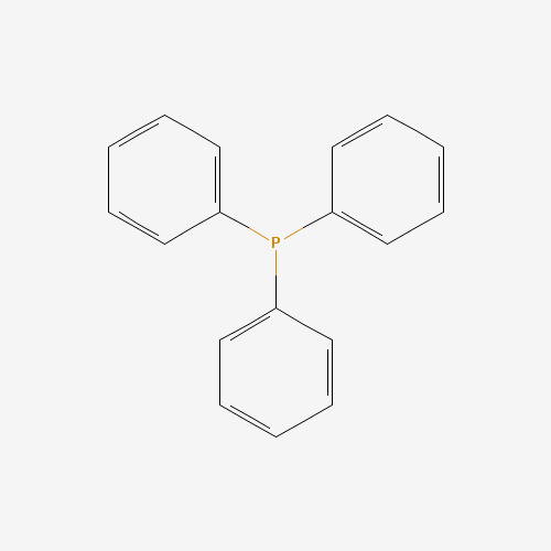 TRIPHENYLPHOSPHINE (CAS: 39319-11-4) - Chemical Structure and Molecular Formula 