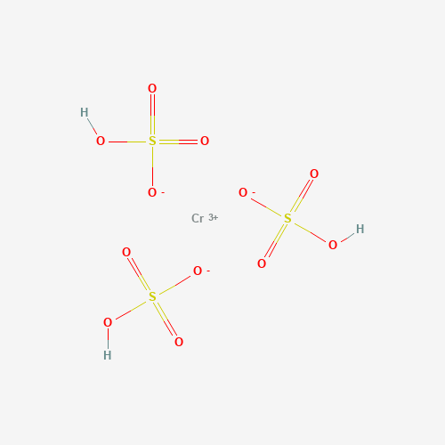 Basic chromic sulfate (CAS: 39380-78-4) - Chemical Structure and Molecular Formula 