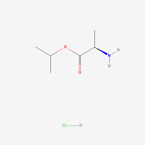 L-Alanine isopropyl ester HCl (CAS: 39613-92-8) - Chemical Structure and Molecular Formula 
