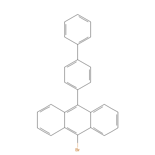 9-([1,1'-Biphenyl]-4-yl)-10-bromoanthracene (CAS: 400607-05-8) - Related Chemical Product