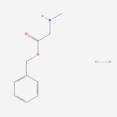 H-SAR-OBZL HCL (CAS: 40298-32-6) - Chemical Structure and Molecular Formula 