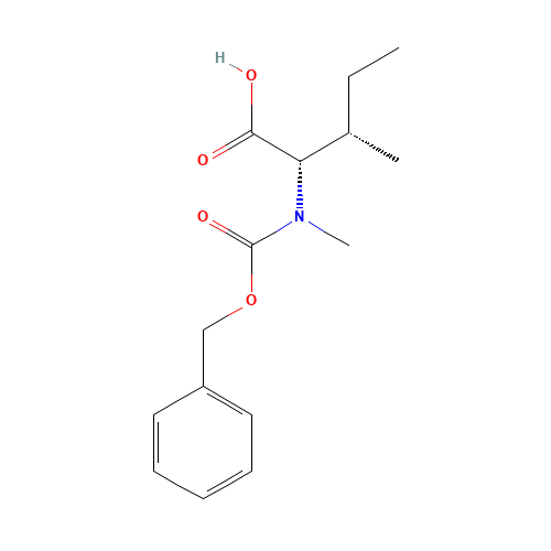 (2S,3S)-2-(((BENZYLOXY)CARBONYL)(METHYL)AMINO)-3-METHYLPENTANOIC ACID (CAS: 42417-66-3) - Related Chemical Product