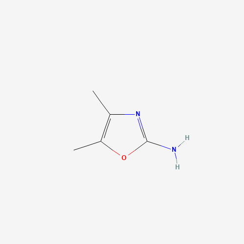 4,5-Dimethyloxazol-2-amine (CAS: 45529-92-8) - Chemical Structure and Molecular Formula 