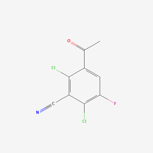 Benzonitrile, 3-acetyl-2,6-dichloro-5-fluoro- (CAS: 466639-57-6) - Related Chemical Product