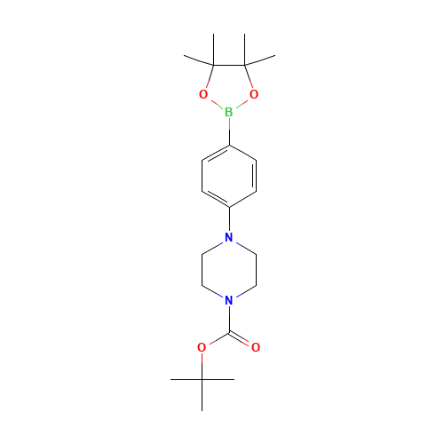 tert-butyl 4-(4-(4,4,5,5-tetramethyl-1,3,2-dioxaborolan-2-yl)phenyl)piperazine-1-carboxyla (CAS: 470478-90-1) - Related Chemical Product