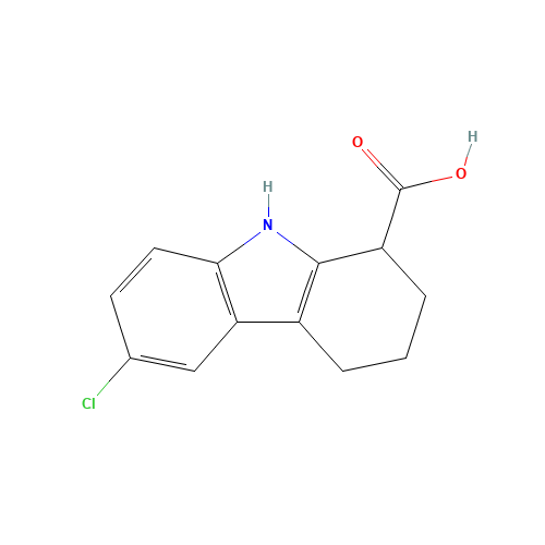 6-Chloro-2,3,4,9-tetrahydro-1H-carbazole-1-carboxylic acid (CAS: 50639-66-2) - Related Chemical Product