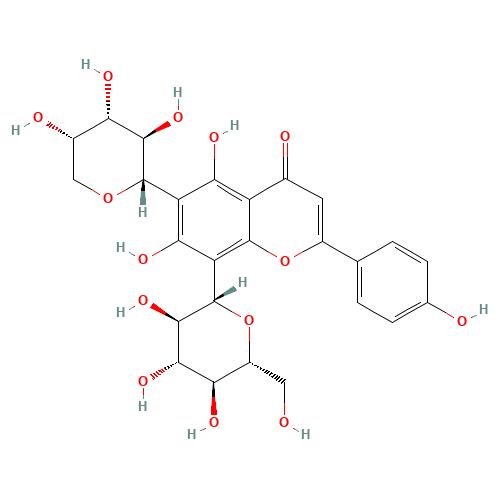 APIGENIN-6-ARABINOSIDE-8-GLUCOSIDE (CAS: 52012-29-0) - Related Chemical Product