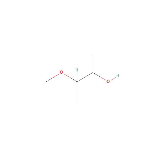 3-Methoxy-2-butanol (CAS: 53778-72-6) - Chemical Structure and Molecular Formula 