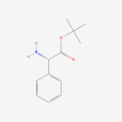 (S)-tert-Butyl 2-amino-2-phenylacetate chemical structure (S)-tert-Butyl 2-amino-2-phenylacetate (CAS: 53934-78-4) - Chemical Structure and Molecular Formula