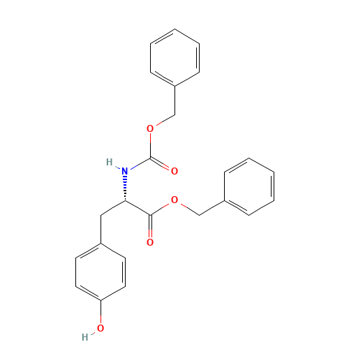 Cbz-L-Tyrosine benzyl ester (CAS: 5513-40-6) - Chemical Structure and Molecular Formula 
