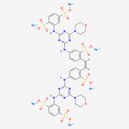 Fluorescent Brightener 353 (CAS: 55585-28-9) - Chemical Structure and Molecular Formula 