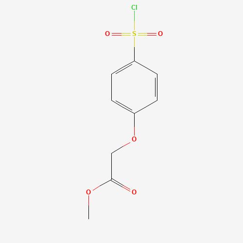 CHLOROSULFONYL (CAS: 56077-78-2) - Chemical Structure and Molecular Formula 
