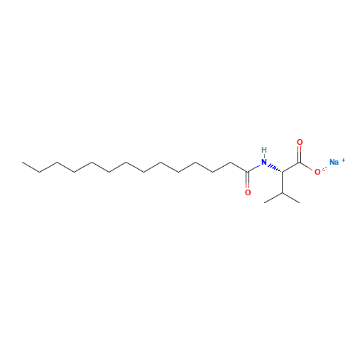 Sodium N-tetradecanoyl-L-valinate (CAS: 58185-39-0) - Related Chemical Product
