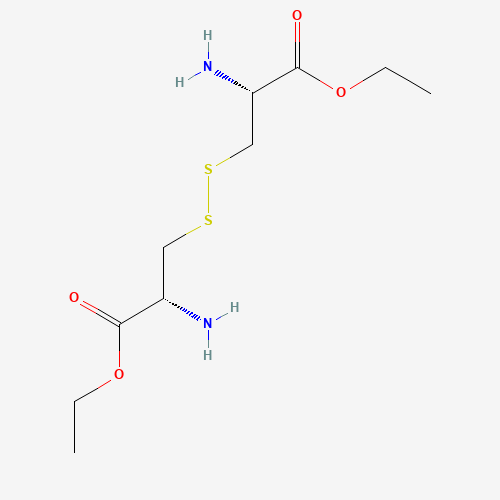 Cystine diethyl ester (CAS: 583-89-1) - Chemical Structure and Molecular Formula 