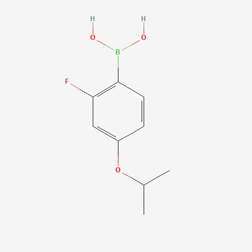 (2-Fluoro-4-isopropoxyphenyl)boronic acid (CAS: 586389-90-4) - Related Chemical Product