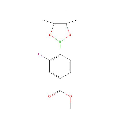 2-Fluoro-4-(methoxycarbonyl)phenylboronic acid pinacol ester (CAS: 603122-79-8) - Related Chemical Product