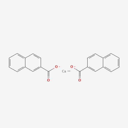 calcium;naphthalene-2-carboxylate (CAS: 61789-36-4) - Chemical Structure and Molecular Formula 