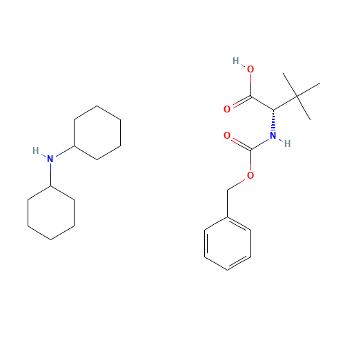 Dicyclohexylamine (S)-2-(((benzyloxy)carbonyl)amino)-3,3-dimethylbutanoate (CAS: 62965-37-1) - Related Chemical Product