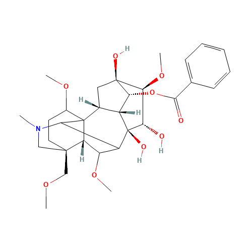 Benzoylhypaconitine (CAS: 63238-66-4) - Related Chemical Product