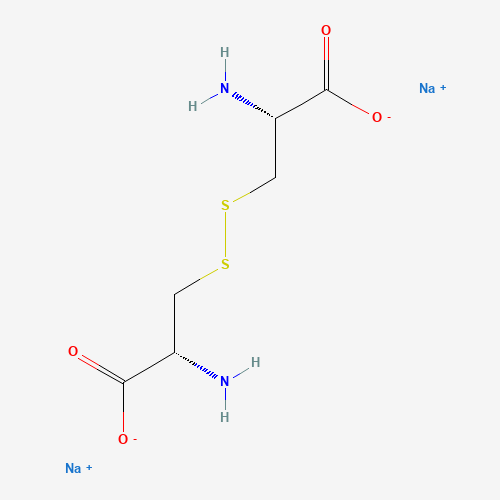 L-Cystine, disodium salt (CAS: 64704-23-0) - Chemical Structure and Molecular Formula 