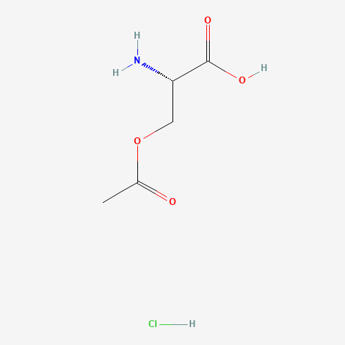 O-Acetyl-L-serine hydrochloride chemical structure O-Acetyl-L-serine hydrochloride (CAS: 66638-22-0) - Chemical Structure and Molecular Formula