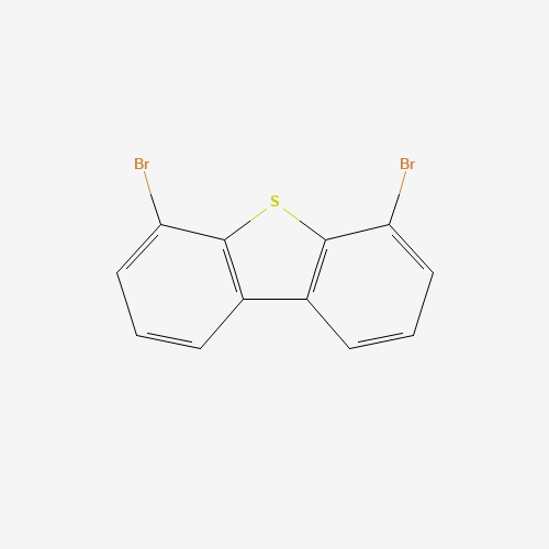 4,6-Dibromodibenzo[b,d]thiophene (CAS: 669773-34-6) - Chemical Structure and Molecular Formula 