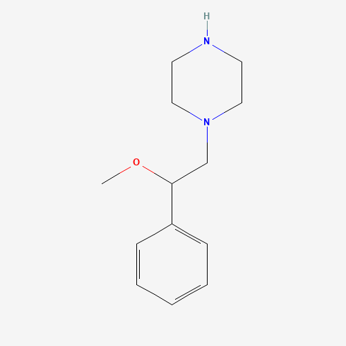 1-(2-methoxyphenethyl)piperazine chemical structure 1-(2-methoxyphenethyl)piperazine (CAS: 6722-54-9) - Chemical Structure and Molecular Formula