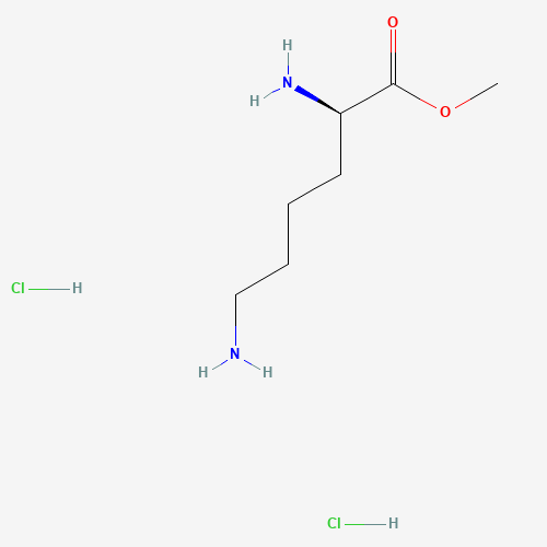 (R)-Methyl 2,6-diaminohexanoate dihydrochloride (CAS: 67396-08-1) - Chemical Structure and Molecular Formula 
