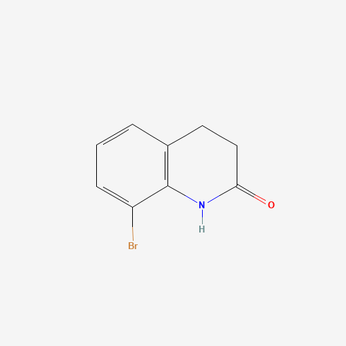 8-bromo-3,4-dihydroquinolin-2(1h)-one (CAS: 67805-68-9) - Chemical Structure and Molecular Formula 