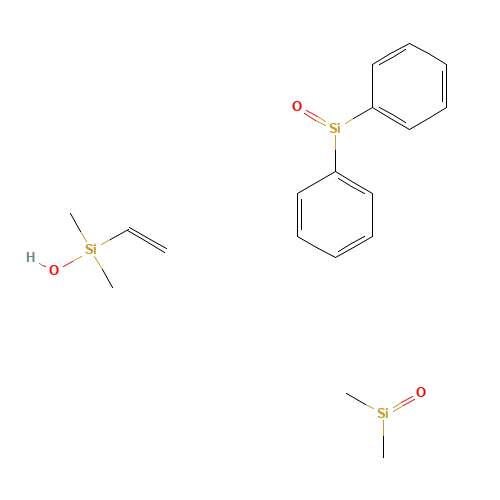 VINYL TERMINATED DIPHENYLSILOXANE, DIMETHYLSILOXANE COPOLYMER (CAS: 68951-96-2) - Related Chemical Product