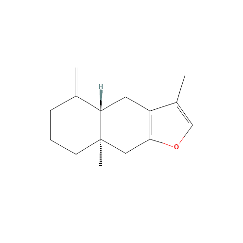 Atractylon (CAS: 6989-21-5) - Chemical Structure and Molecular Formula 