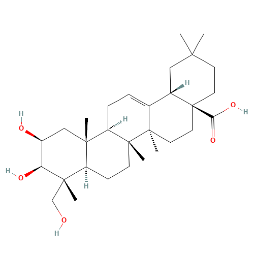 bayogenin (CAS: 6989-24-8) - Chemical Structure and Molecular Formula 