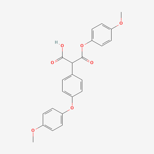3-(4-Methoxyphenoxy)-2-(4-(4-methoxyphenoxy)phenyl)-3-oxopropanoic acid (CAS: 70175-90-5) - Related Chemical Product