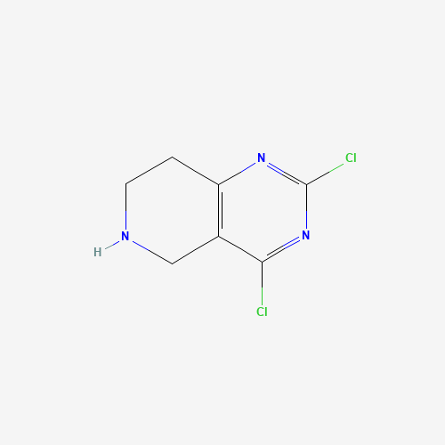 2,4-Dichloro-5,6,7,8-tetrahydropyrido[4,3-d]pyrimidine (CAS: 726697-13-8) - Related Chemical Product