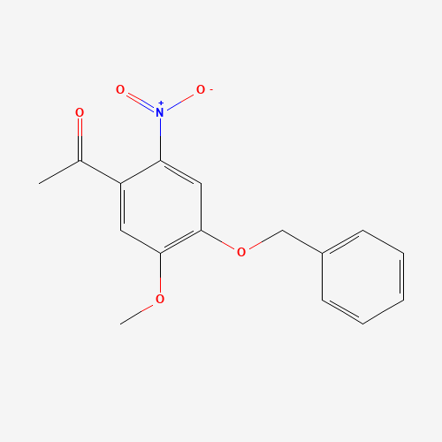 1-(4-(benzyloxy)-5-methoxy-2-nitrophenyl)ethanone (CAS: 75665-88-2) - Related Chemical Product