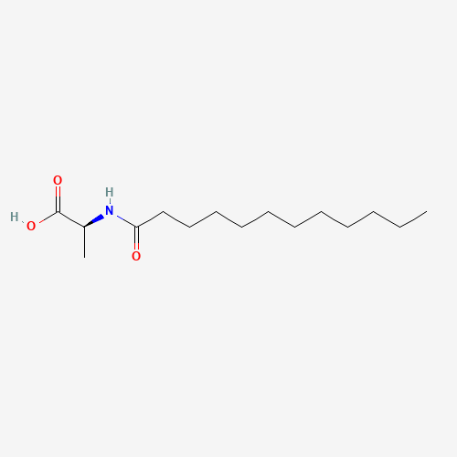 N-Lauroyl-L-alanine (CAS: 775242-37-0) - Chemical Structure and Molecular Formula 