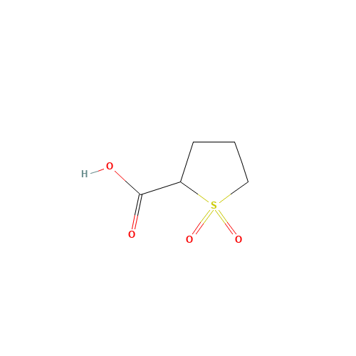 tetrahydrothiophene-2-carboxylic acid 1,1-dioxide (CAS: 80548-40-9) - Related Chemical Product