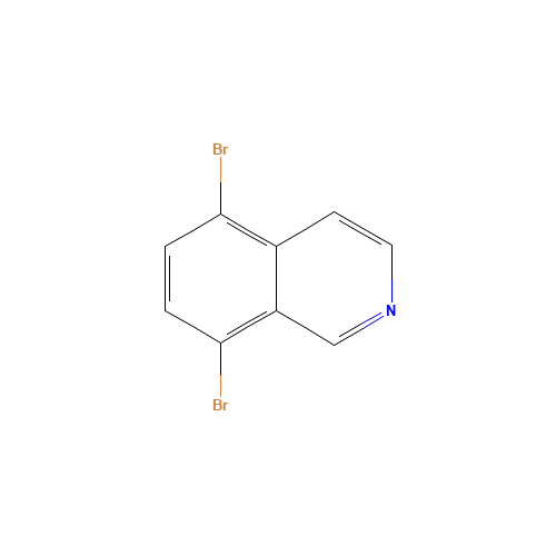 5,8-dibromoisoquinoline (CAS: 81045-39-8) - Related Chemical Product